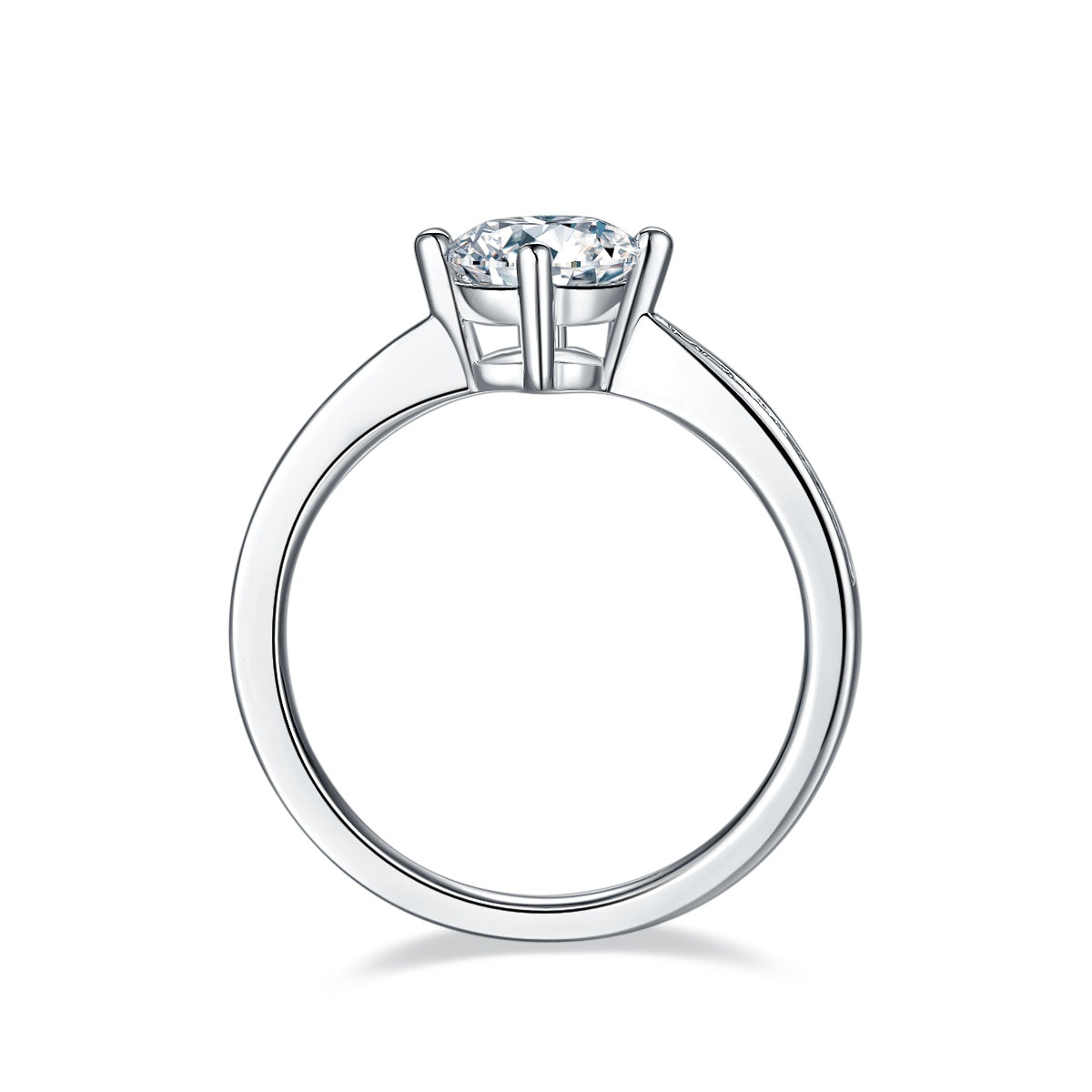Moonlight City — Signature Sterling Silver Ring (1 Carat)