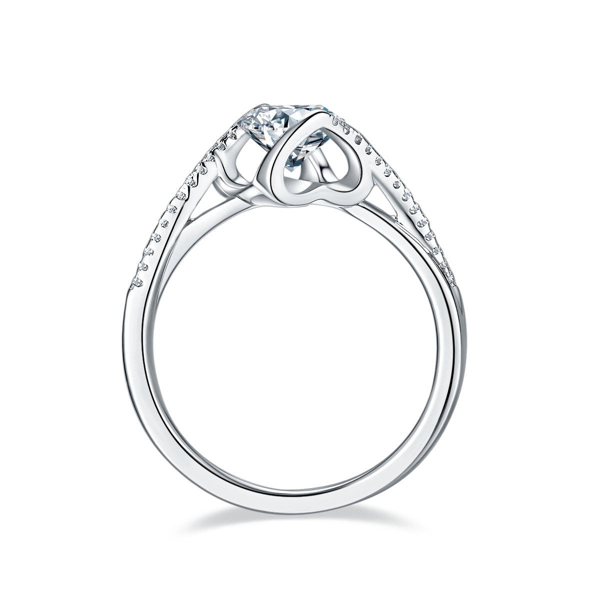 Dazzling Promise — Signatuur Sterling Zilveren Ring (1 Karaat)