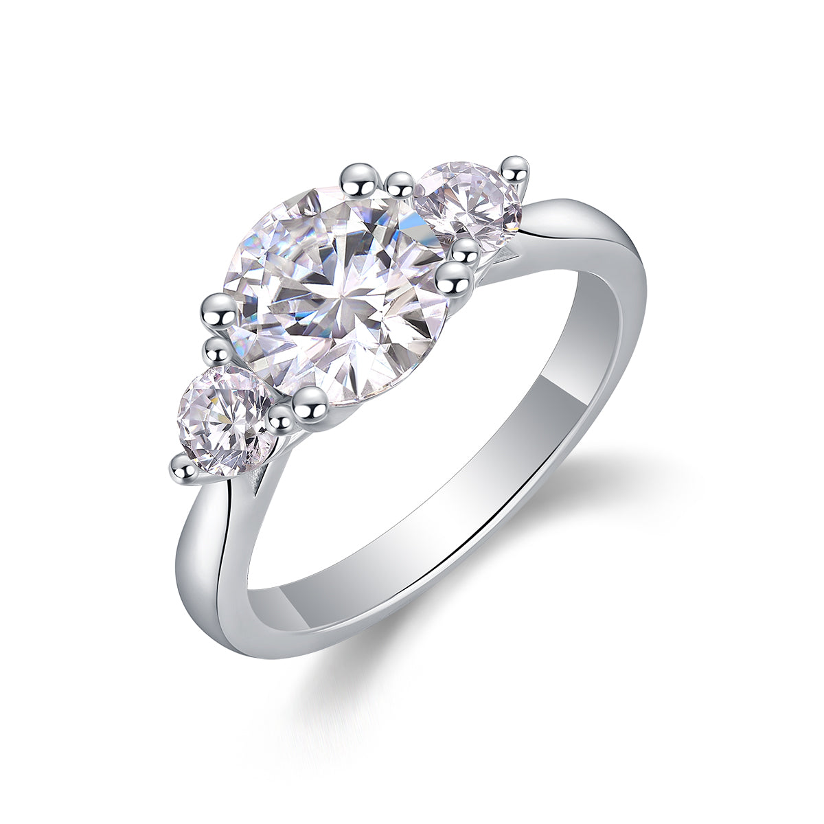 Three Reincarnations — Signature Sterling Silver Ring (2 Carats)