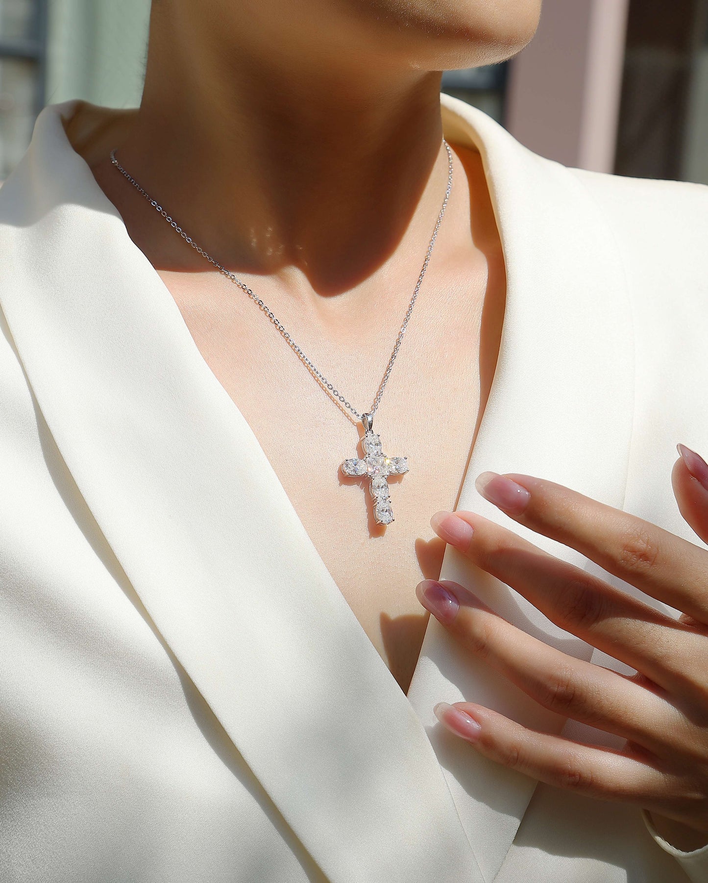 Soul Guidance — Signature Sterling Silver Pendant Necklace (Luxury Moissanite)