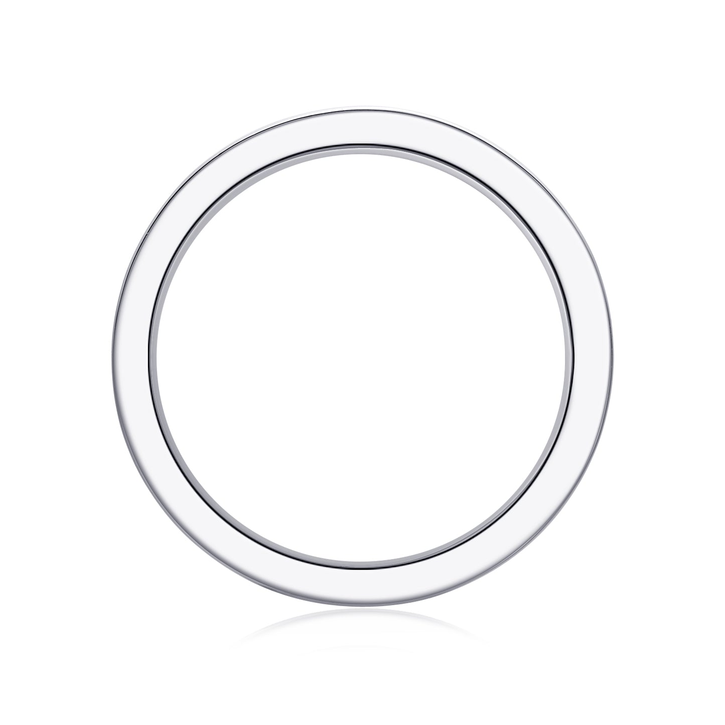 Heartbeat Notes — Signature Sterling Silver Ring (Square)