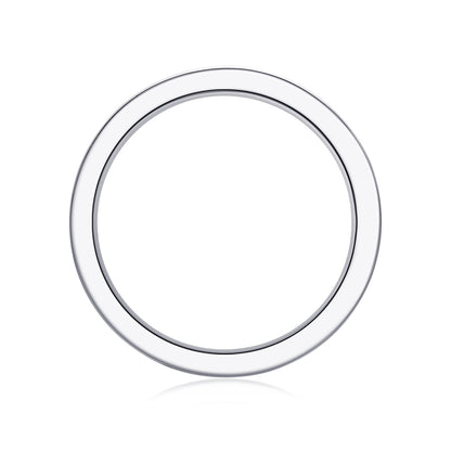 Heartbeat Notes — Signature Sterling Silver Ring (Square)