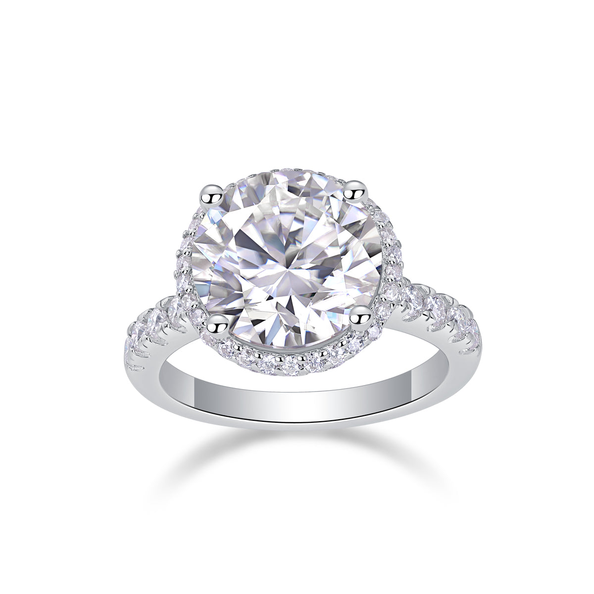 Starry Sky — Signature Sterling Silver Ring (5 Carats)