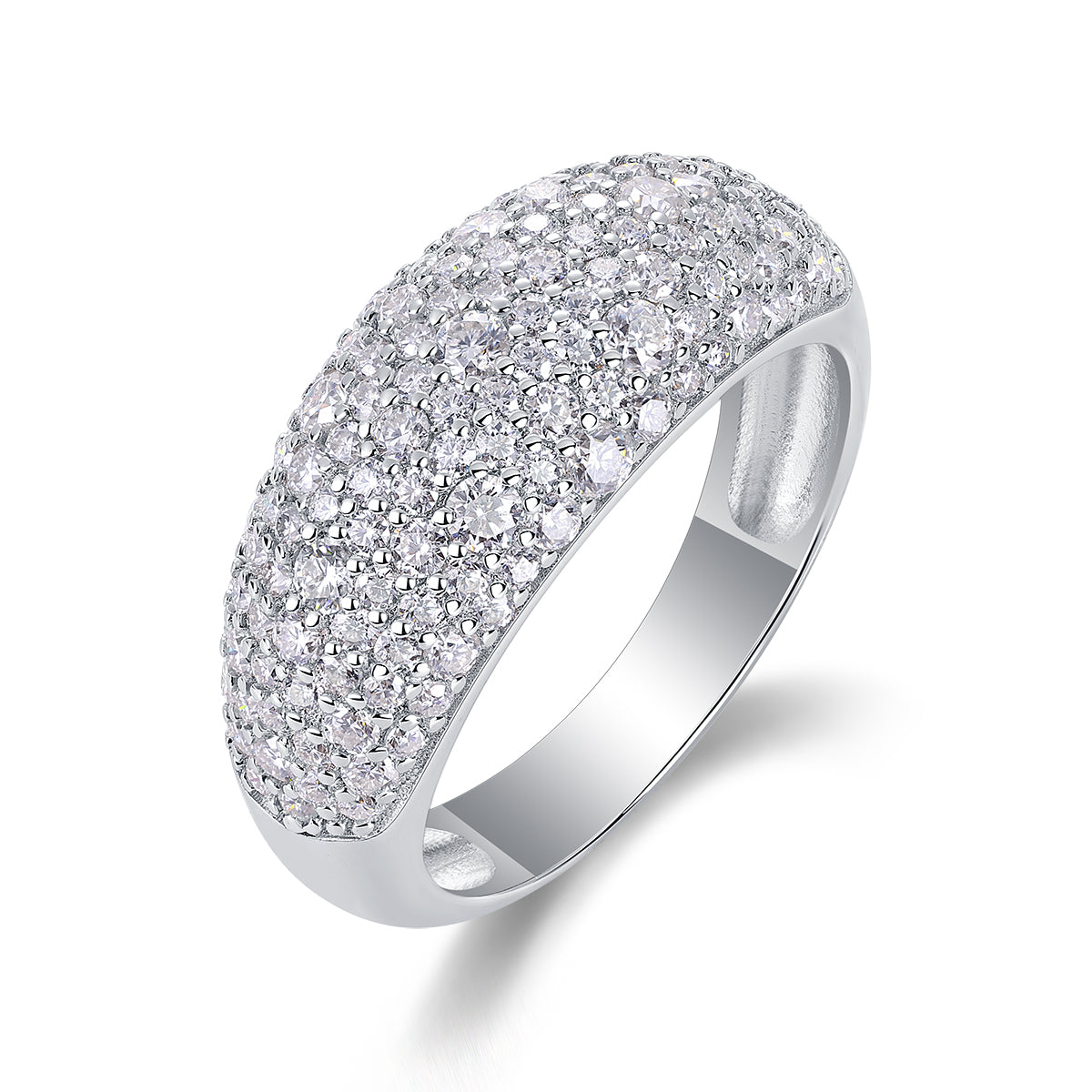 Moonlit Night Stars — Signature Sterling Silver Ring