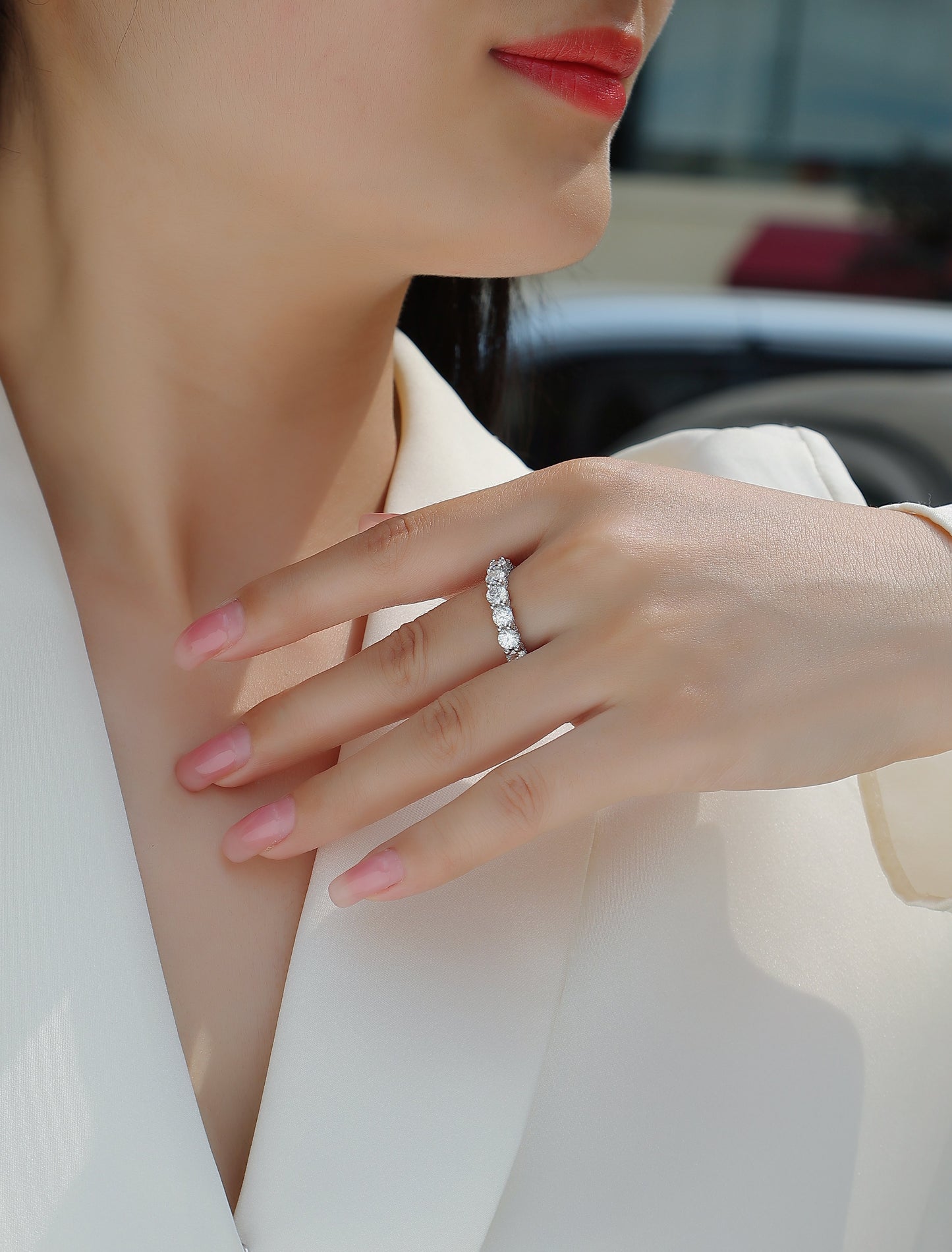 Ferris Wheel - Set With Top-quality Moissanite S925 Silver