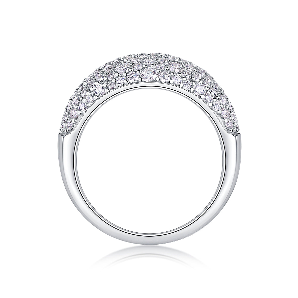 Moonlit Night Stars — Signature Sterling Silver Ring