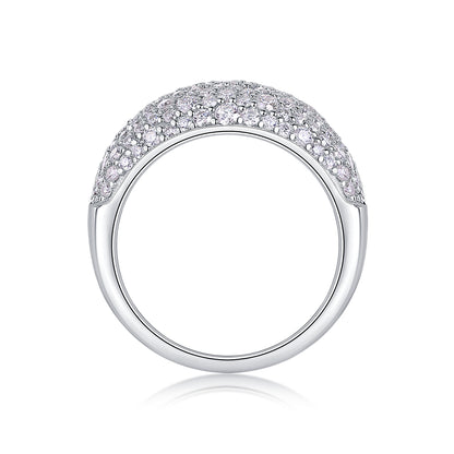 Moonlit Night Stars — Signature Sterling Silver Ring