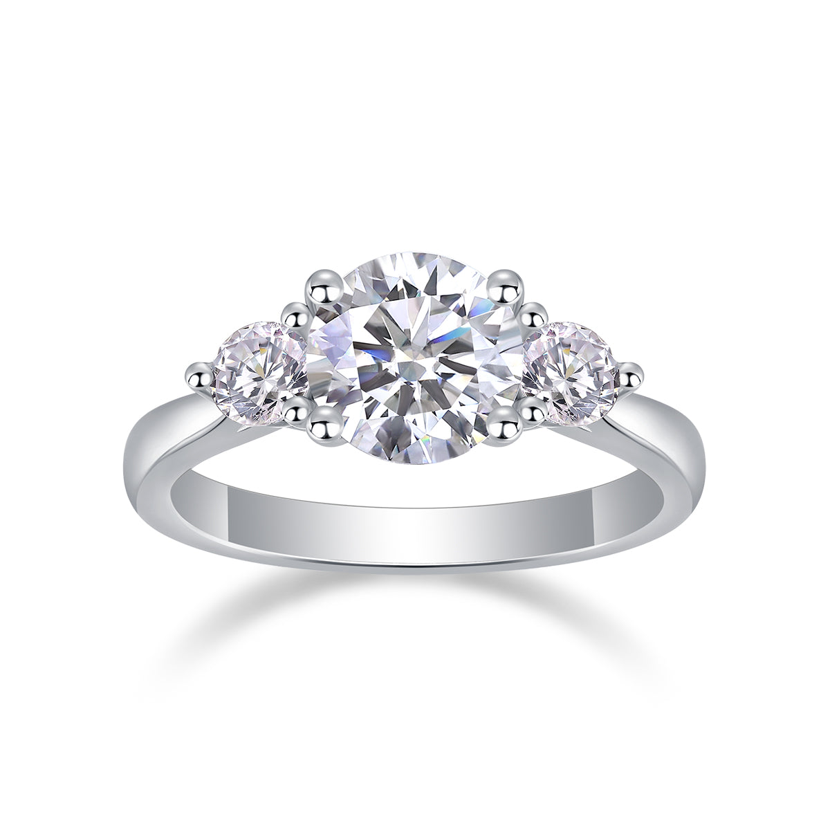 Three Reincarnations — Signature Sterling Silver Ring (2 Carats)