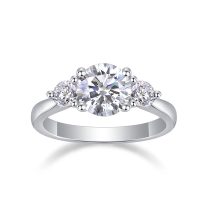 Three Reincarnations — Signature Sterling Silver Ring (2 Carats)