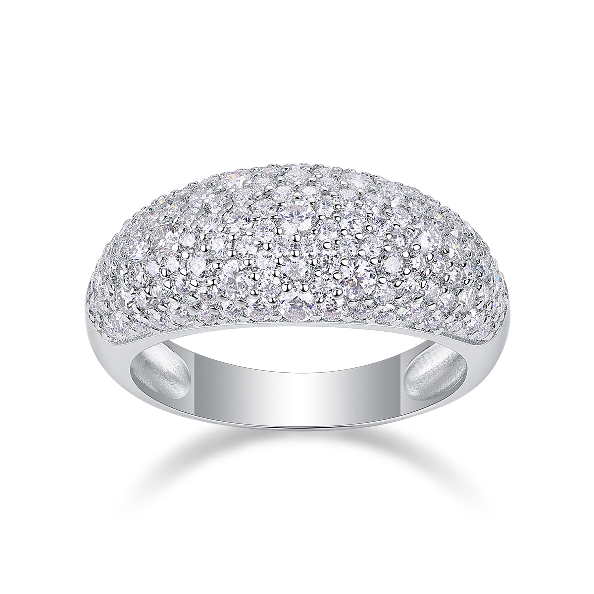 Moonlit Night Stars — Signature Sterling Silver Ring
