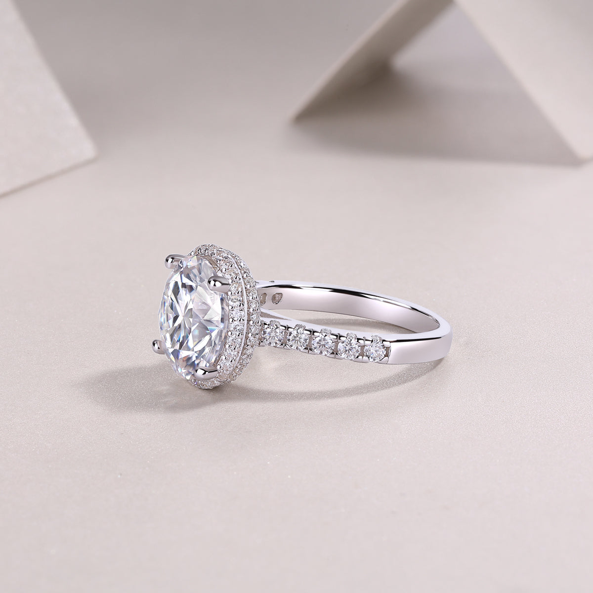Starry Sky — Signature Sterling Silver Ring (5 Carats)