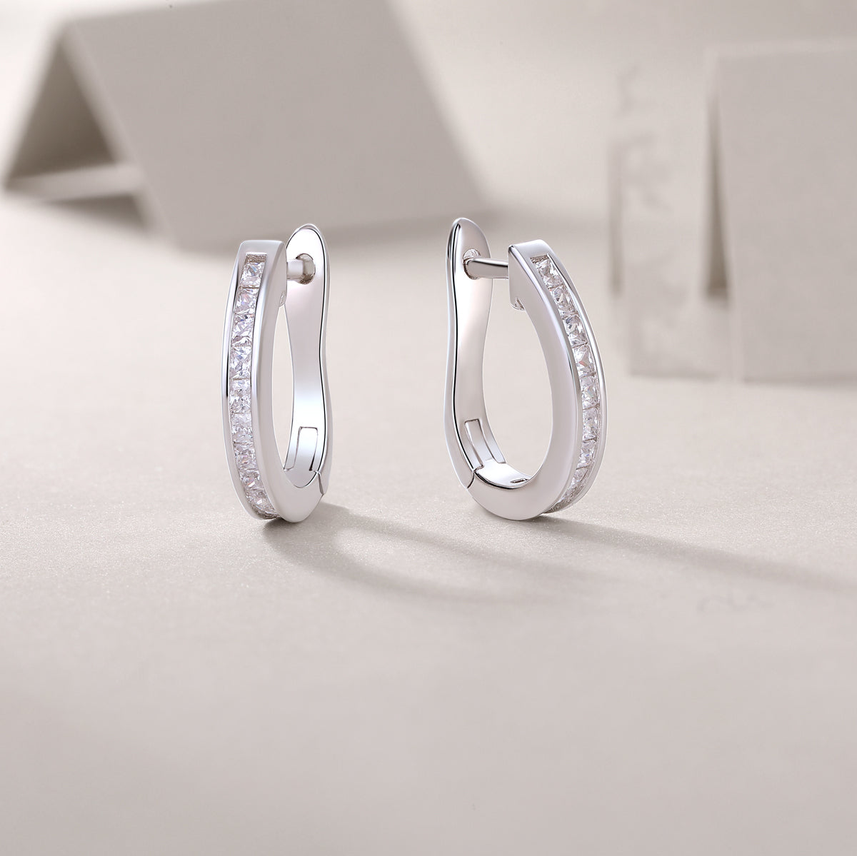 Touch The Tenderness — Signature Sterling Silver Stud Earrings