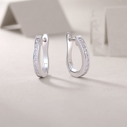 Touch The Tenderness — Signature Sterling Silver Stud Earrings