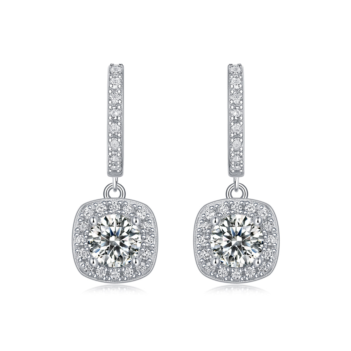 Dream Search — Signature Sterling Silver Stud Earrings (0.5 Carat)