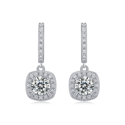Dream Search — Signature Sterling Silver Stud Earrings (0.5 Carat)