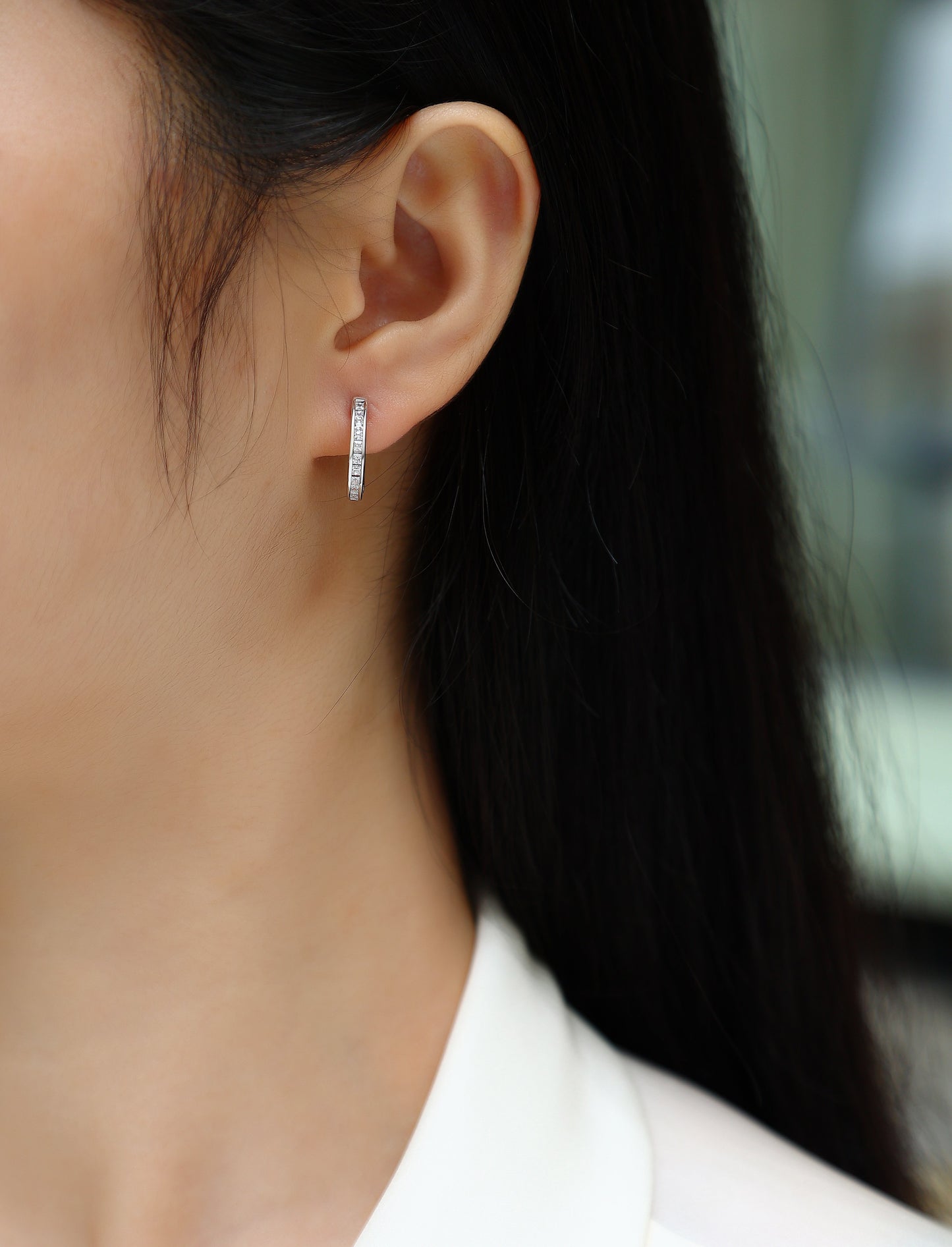 Touch The Tenderness — Signature Sterling Silver Stud Earrings