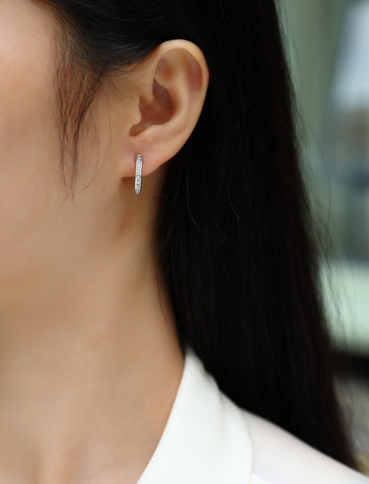 Touch The Tenderness — Signature Sterling Silver Stud Earrings