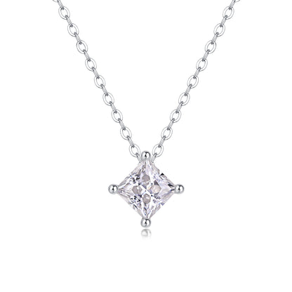 Keep The — Signature Sterling Silver Pendant Necklace (Luxury Moissanite)