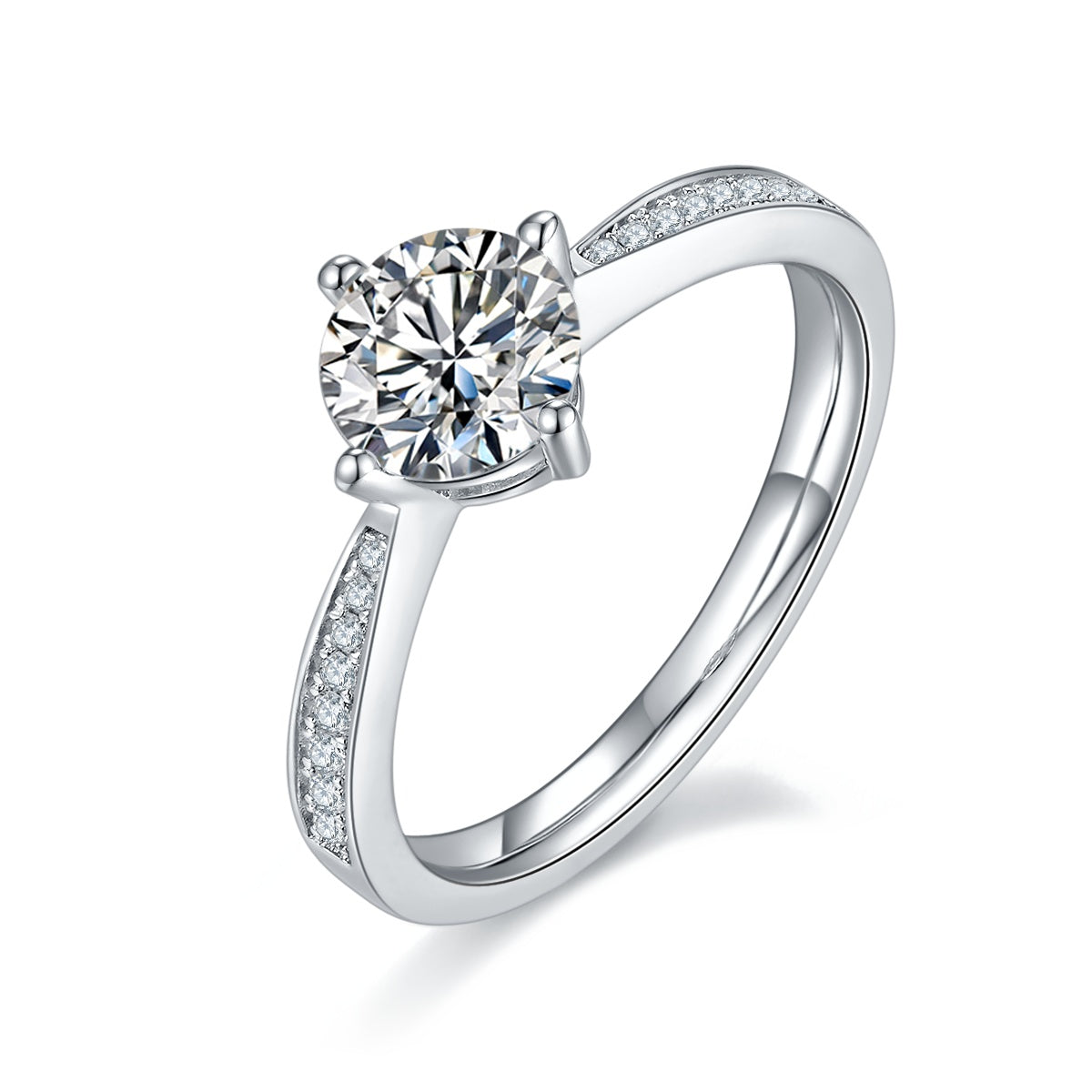 Moonlight City — Signature Sterling Silver Ring (1 Carat)