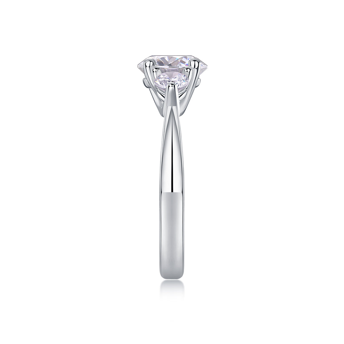 Three Reincarnations — Signature Sterling Silver Ring (2 Carats)